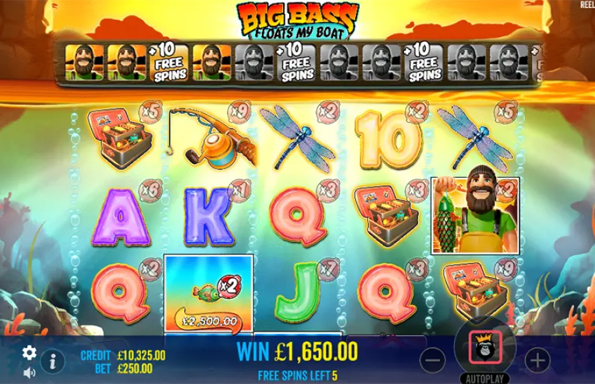 Big Bass Floats My Boat Slot Review and Demo Play