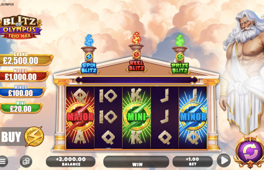 Blitz of Olympus Slot Review and Demo Play