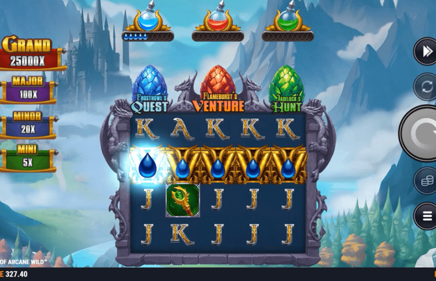 Dragons of Arcane Wild Slot Review and Demo Play