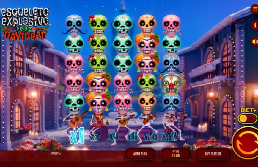 Esqueleto Explosivo Feliz Navidead Slot Review and Demo Play