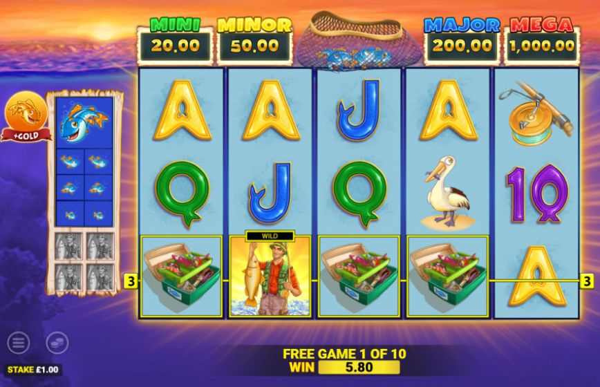 Fishin' Frenzy The Big Catch 3 Slot Review and Demo Play