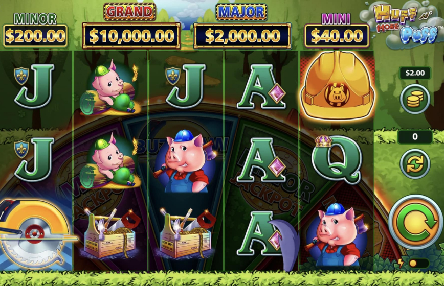 Huff N' More Puff Slot Review and Demo Play