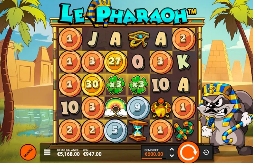Le Pharaoh Slot Review and Demo Play
