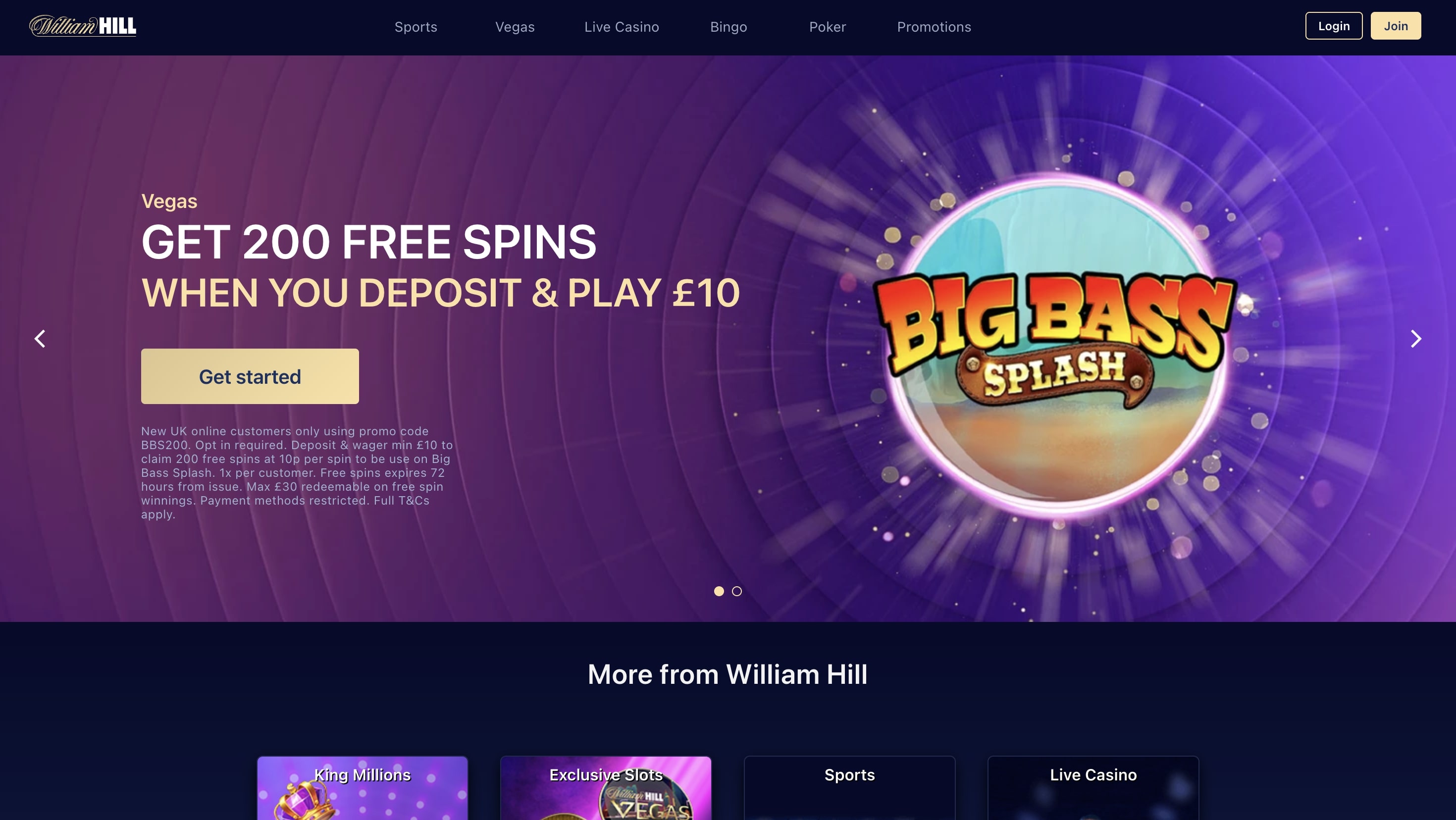 William Hill screenshot 1