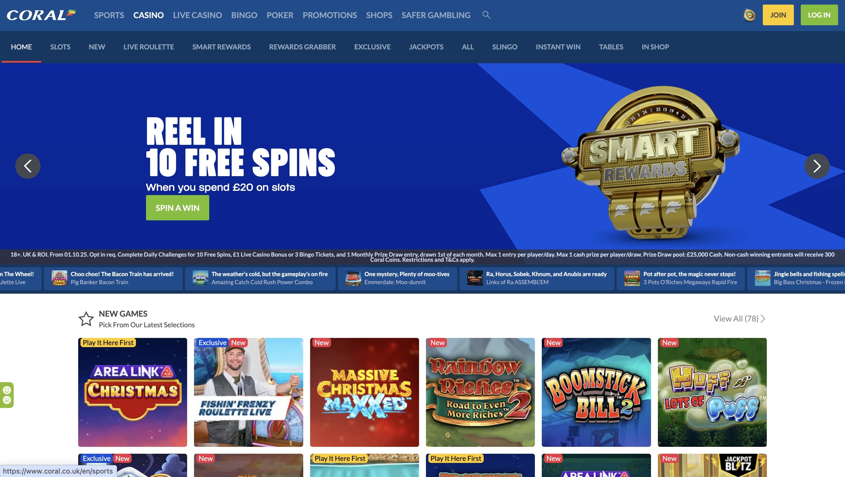 Betfred screenshot 1