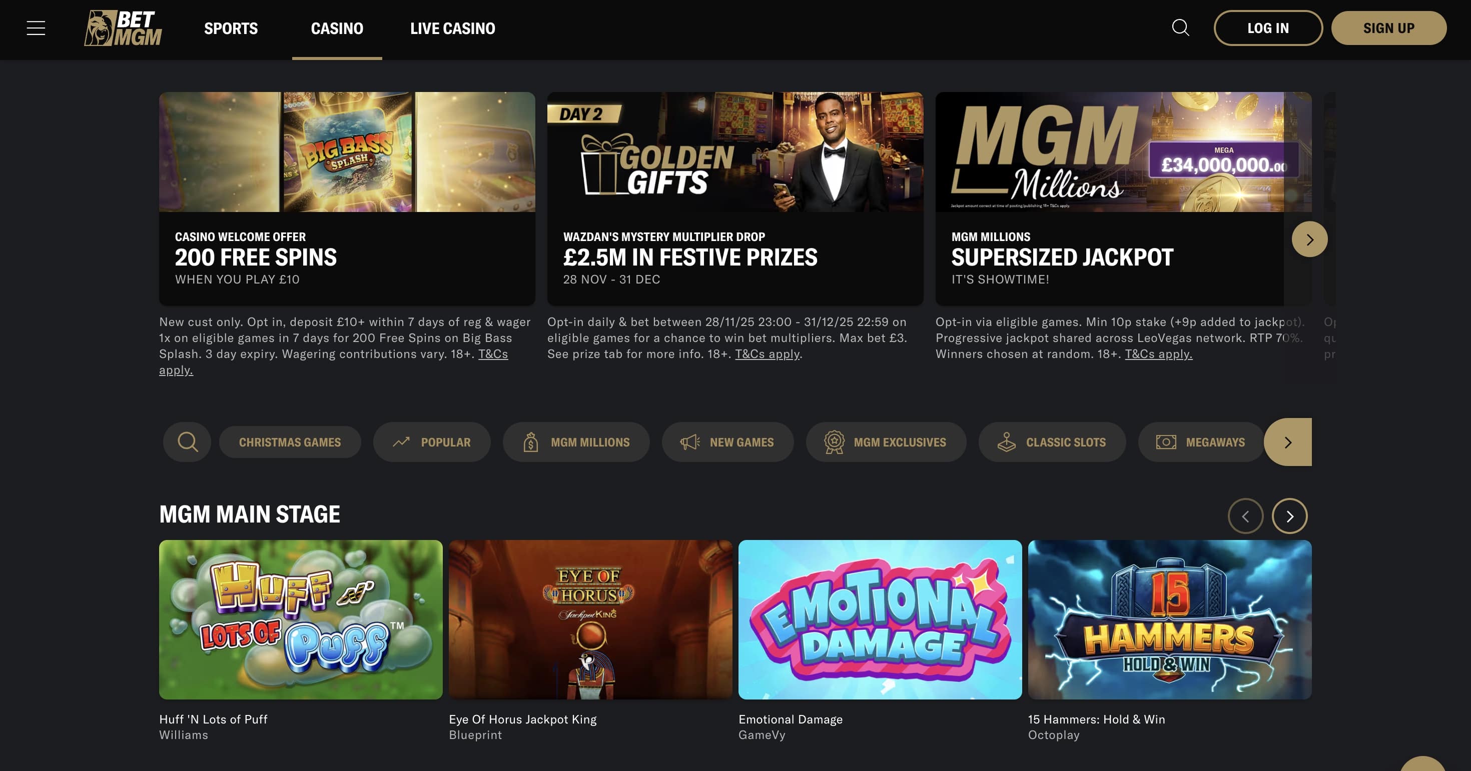 BetMGM screenshot 1