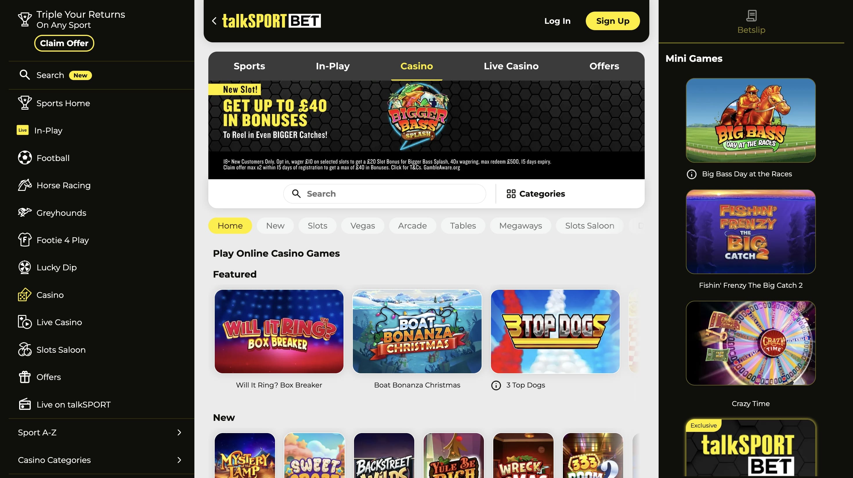 talkSPORT BET screenshot 1