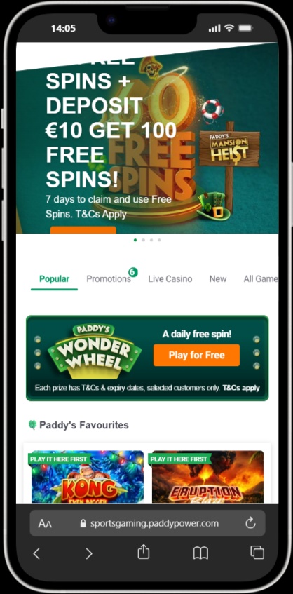 Paddy Power screenshot 5