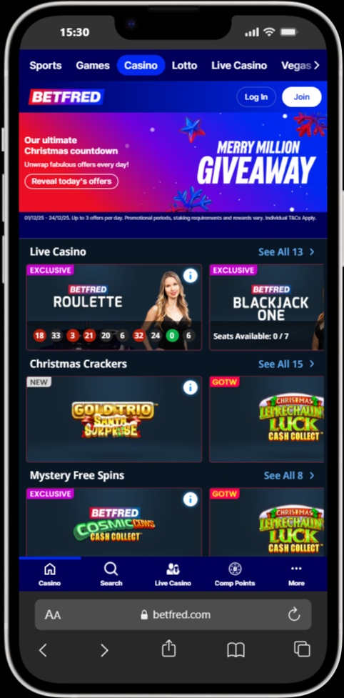 Betfred screenshot 5