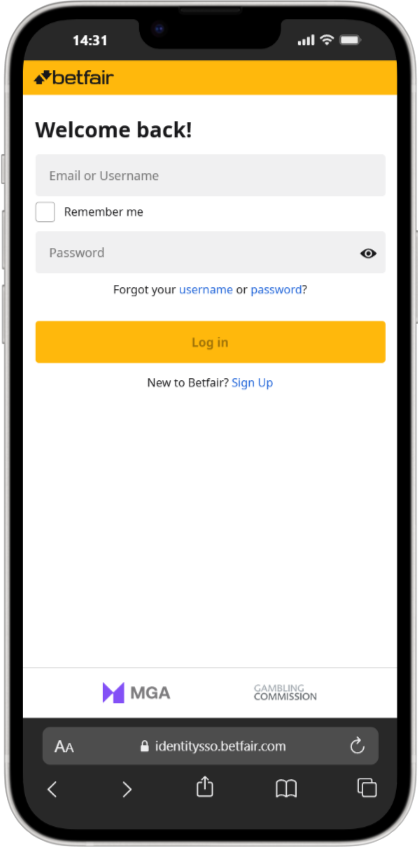 Betfair screenshot 6