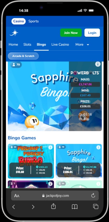 JackpotJoy screenshot 5