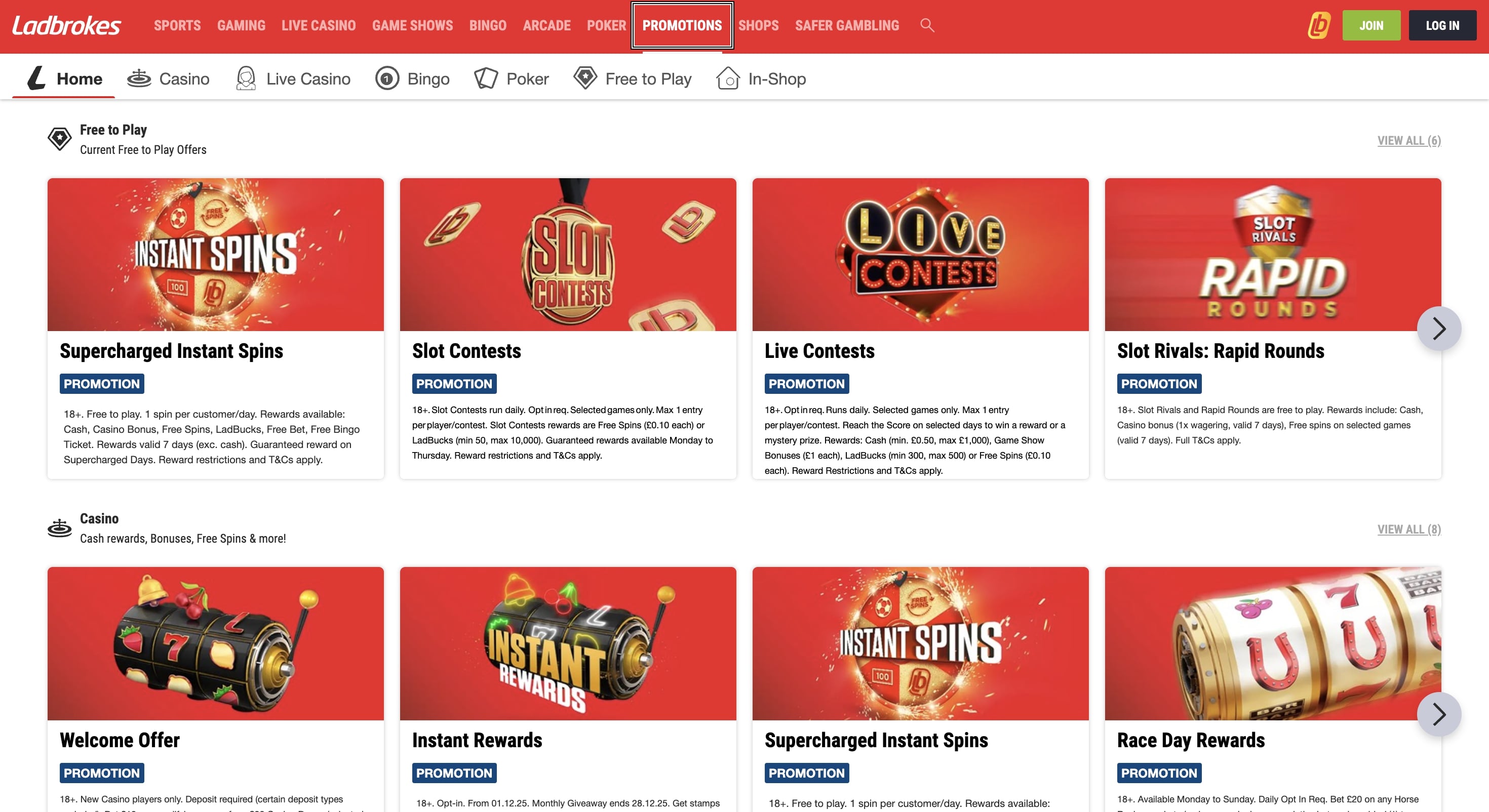 Ladbrokes screenshot 3
