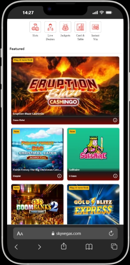 Sky Vegas screenshot 4