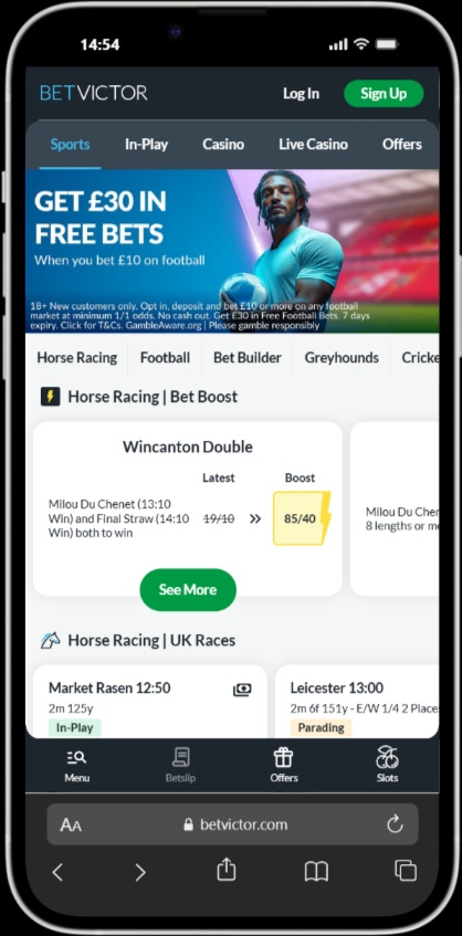 Betvictor screenshot 4
