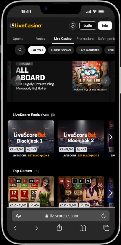 LiveScore Bet screenshot 5