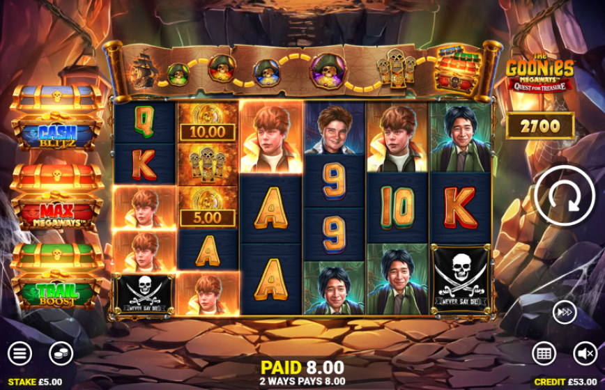 The Goonies Megaways Quest for Riches Slot Review and Demo Play