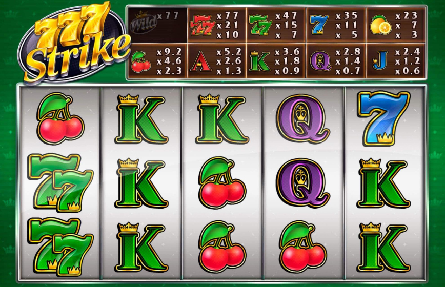 777 Strike Slot Review and Demo Play