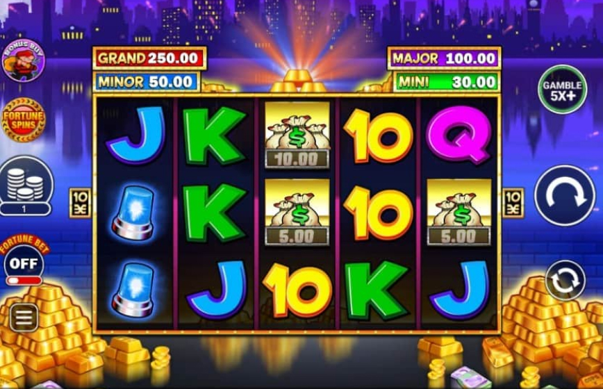 Cops 'N' Robbers Grand Chance Slot Review and Demo Play