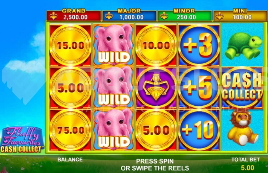 Fluffy Favourites Cash Collect Slot Review and Demo Play