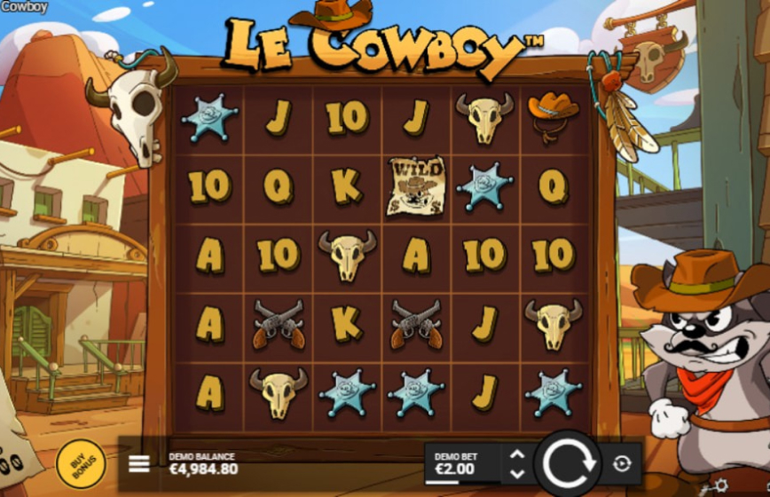 Le Cowboy Slot Review and Demo Play