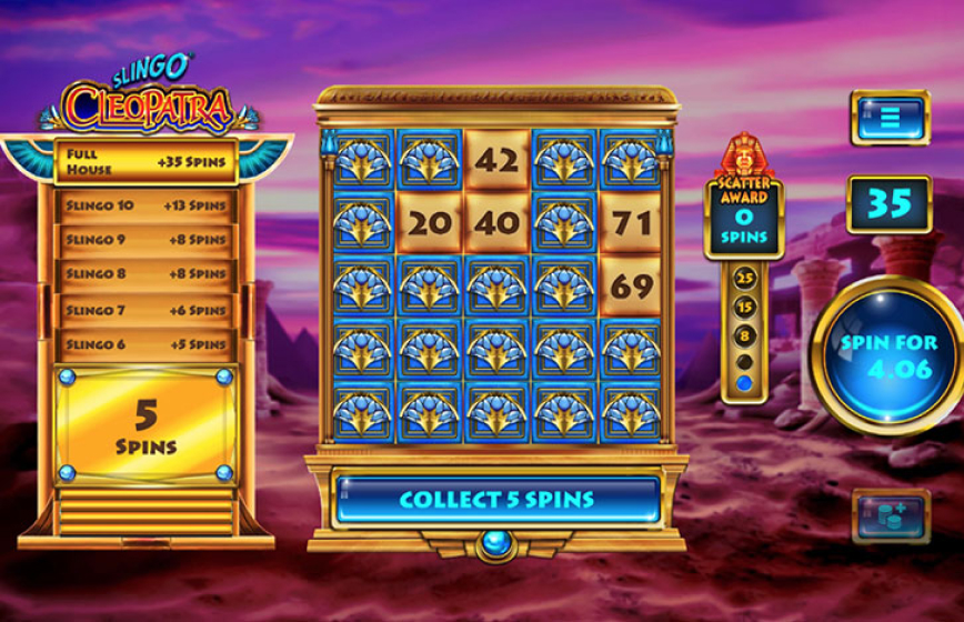 Slingo Cleopatra Slot Review and Demo Play