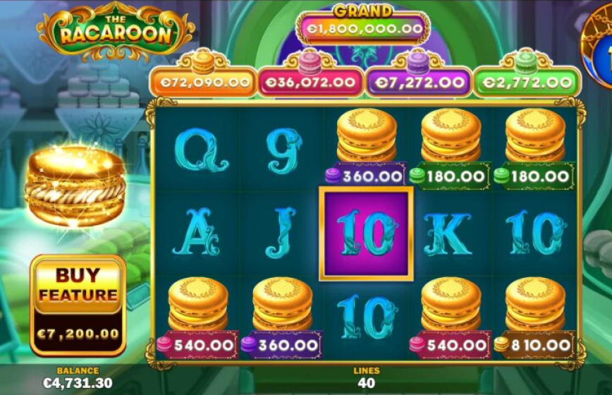 The Racaroon Slot Review and Demo Play